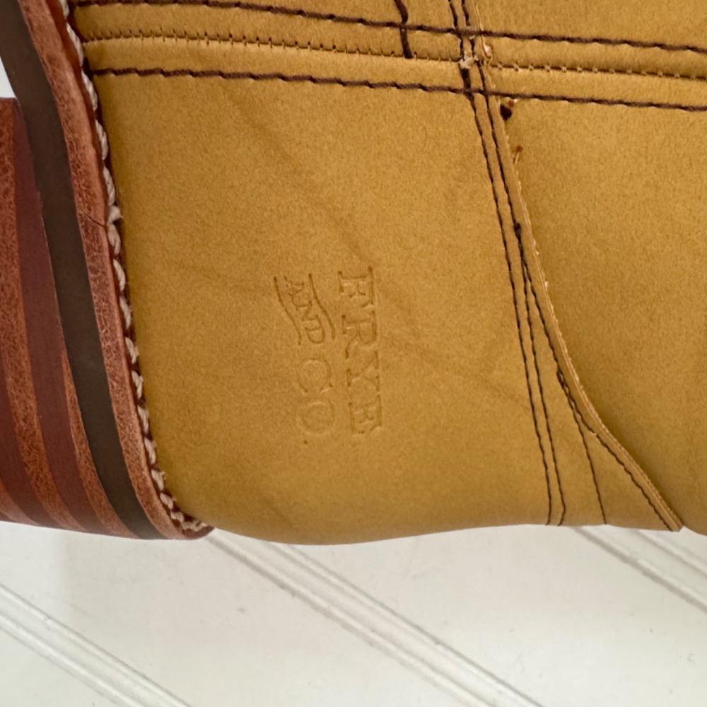 NWT Frye and Co Campus Style Boots Banana 9 - Picture 7 of 9